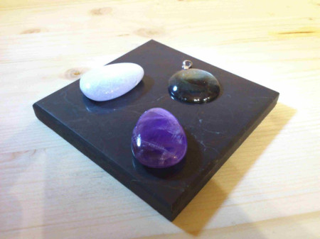 Shungite - Plaque 1 face polie