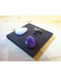 Plaque shungite 10 x 10 cm