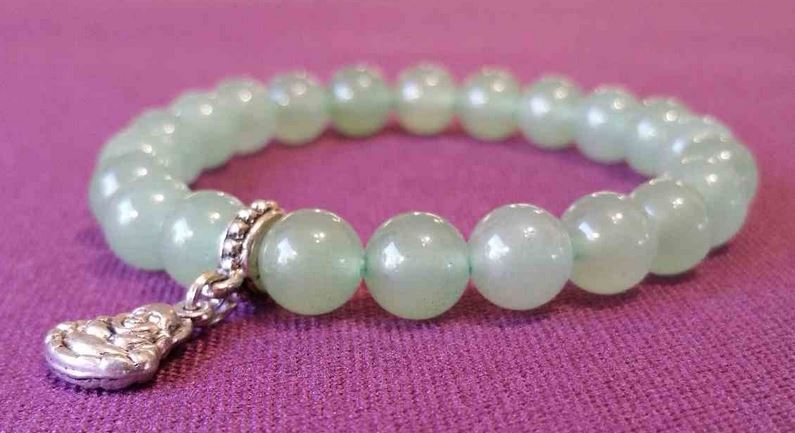 bracelet boule aventurine cristal forest