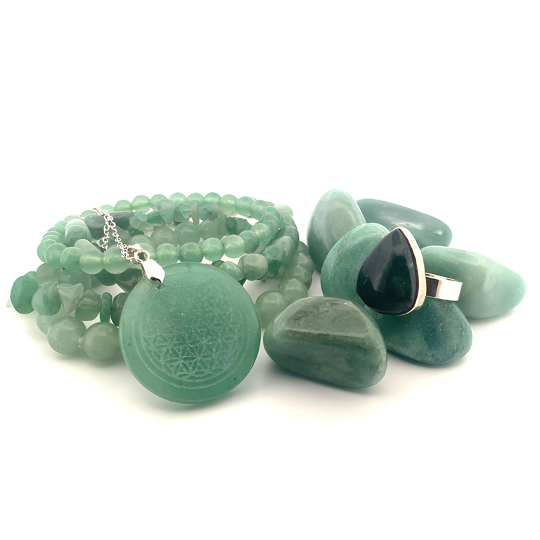 Pierres et Bijoux d'Aventurine Verte