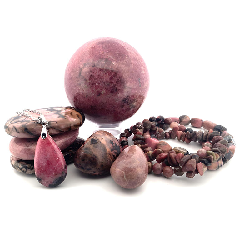 Pierres et Bijoux de Rhodonite